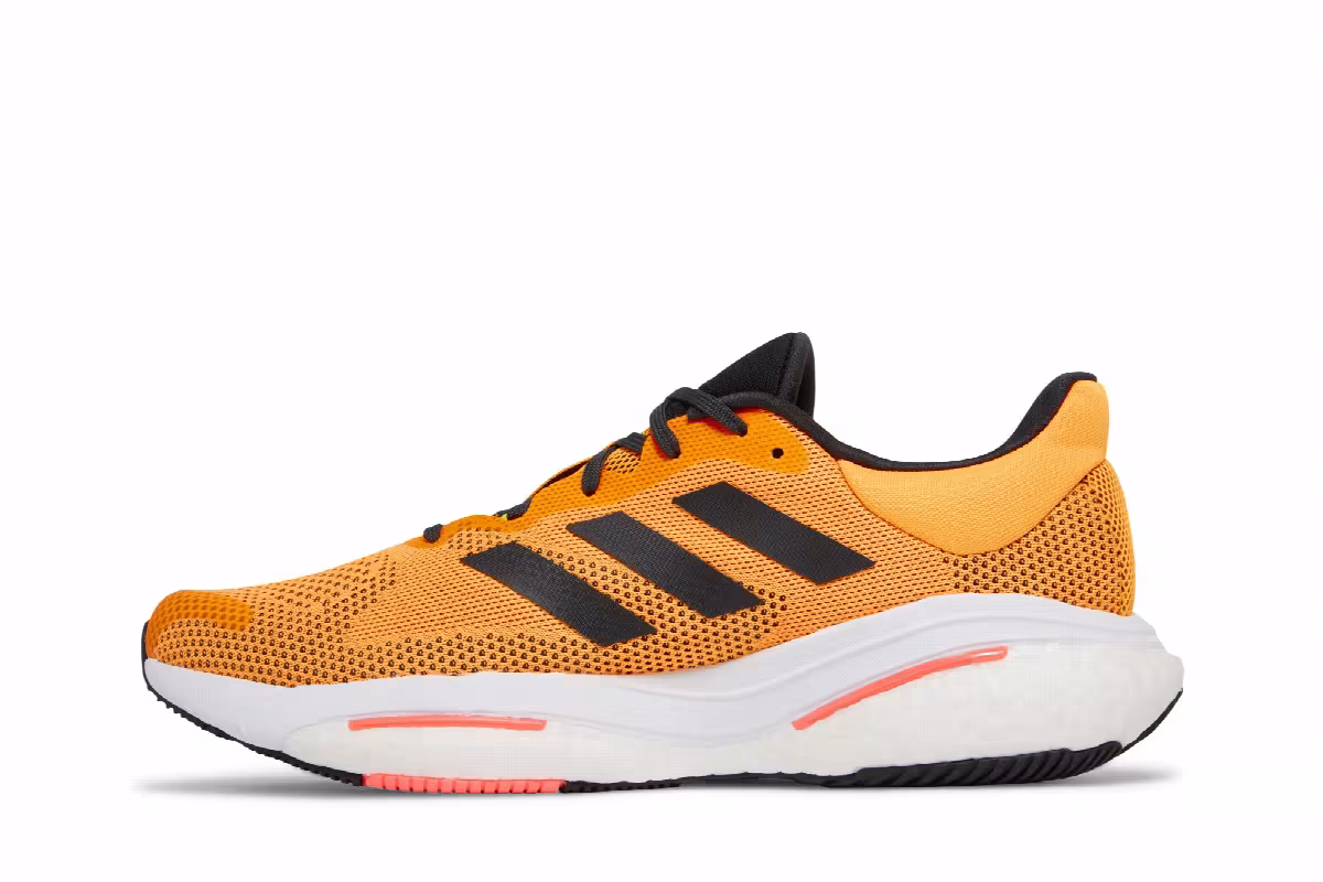 Adidas SolarGlide 5 Flash Orange Turbo, view 4