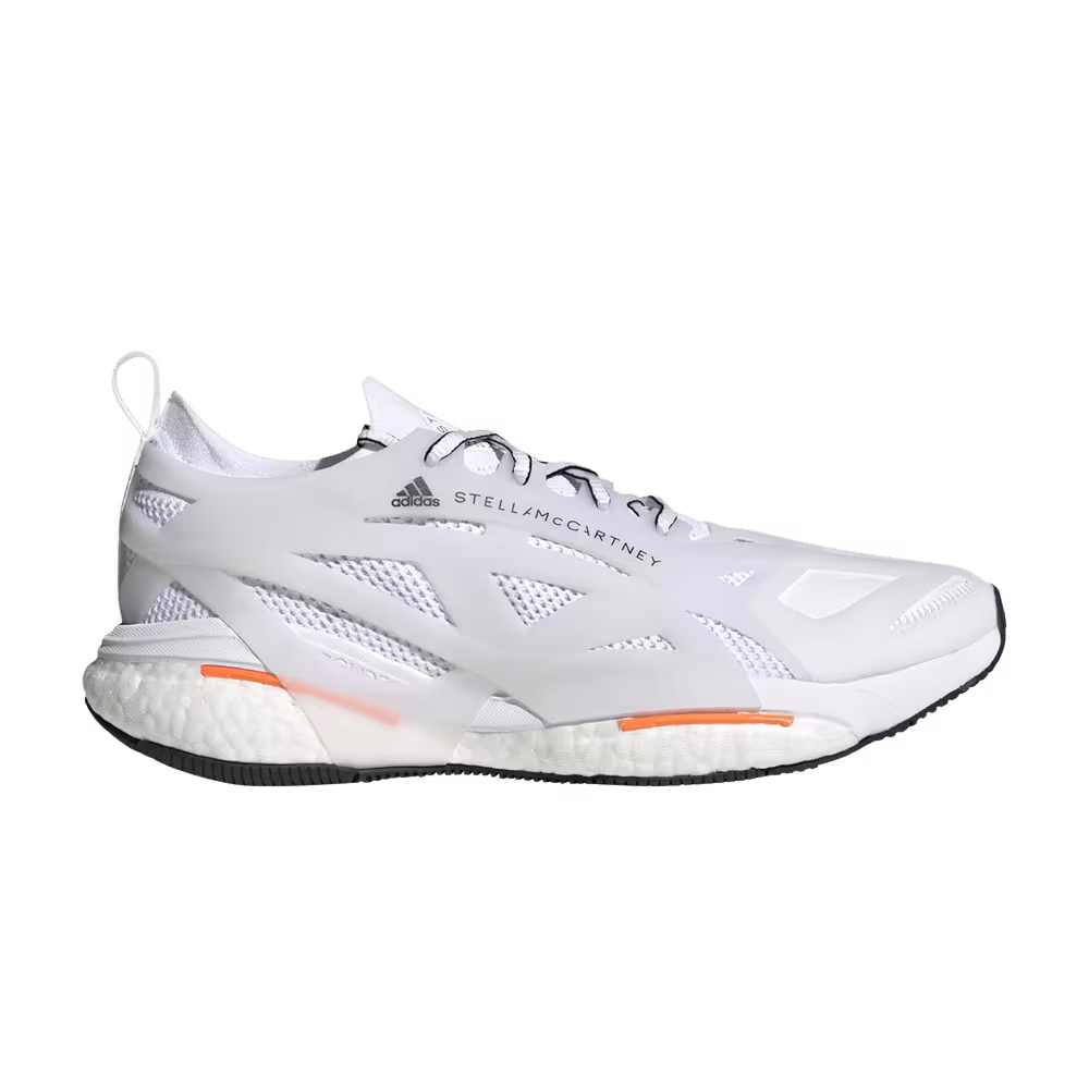 Stella McCartney x adidas SolarGlide White Signal Orange