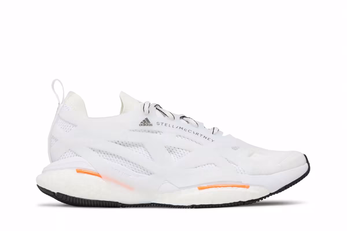 Stella McCartney x adidas Women's SolarGlide White Black, view 2