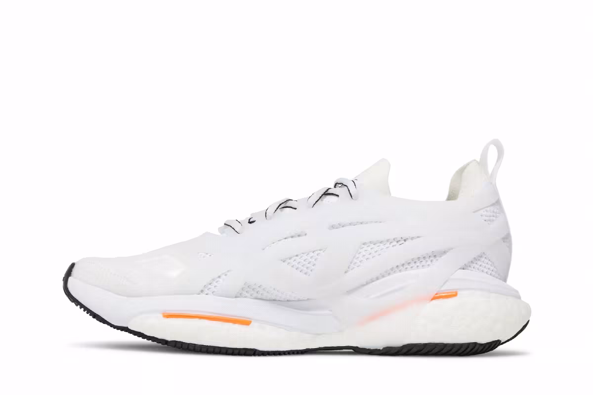 Stella McCartney x adidas Women's SolarGlide White Black, view 4