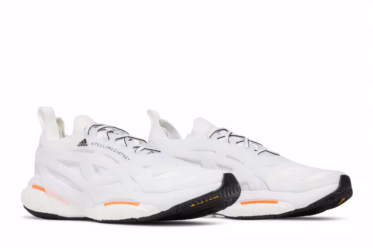 Stella McCartney x adidas Women's SolarGlide White Black, view 9