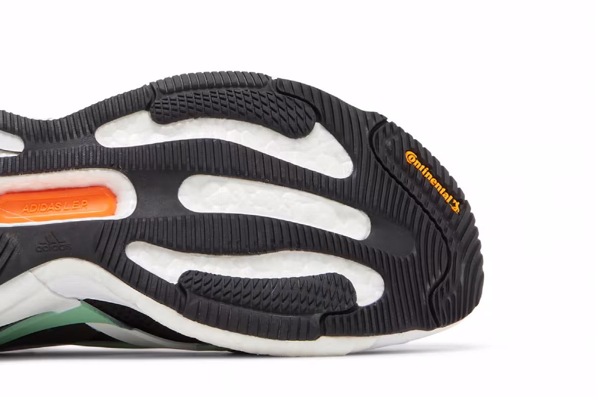 Stella McCartney x adidas Women's SolarGlide Black Bliss Green, view 6