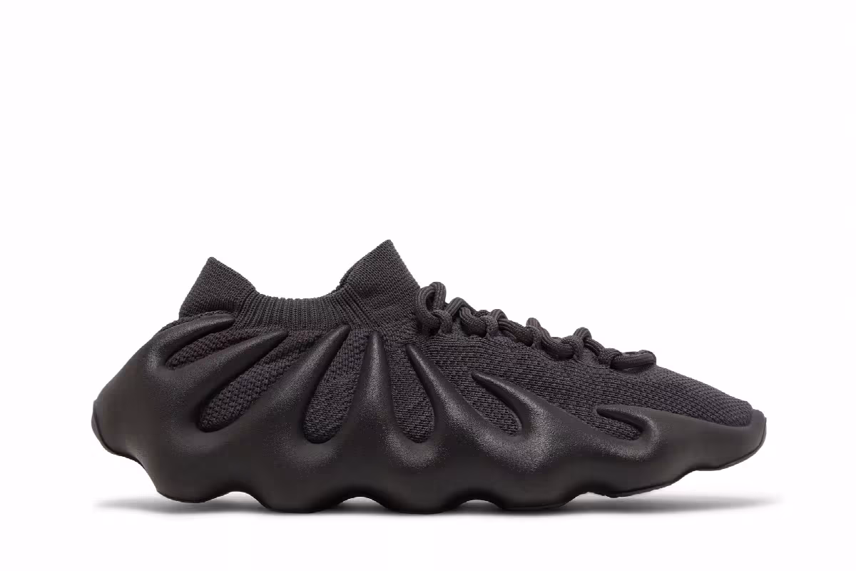 adidas Men's Yeezy 450 Utility Black, view 2
