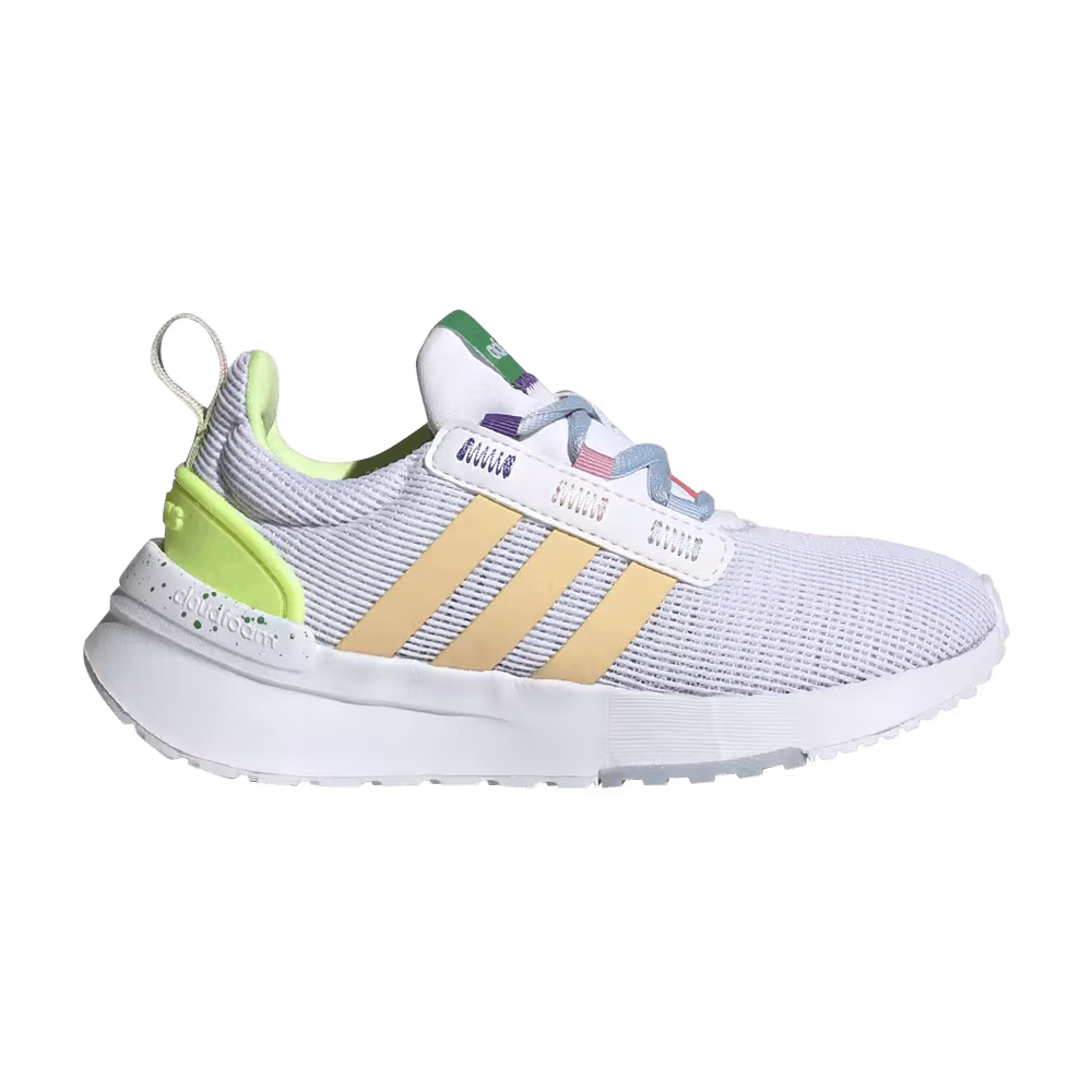Adidas Racer TR21 Big Kid White Pulse Amber