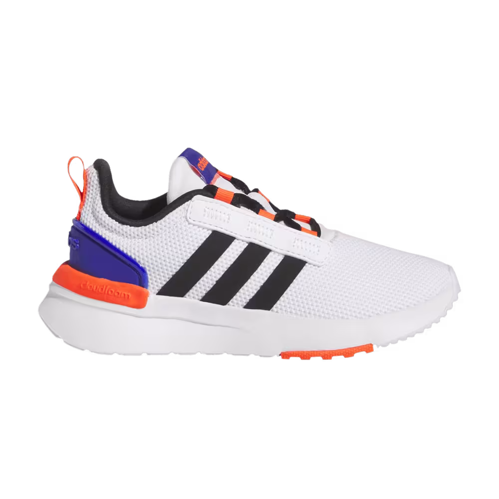 Adidas Racer TR21 Big Kid White Lucid Blue Orange