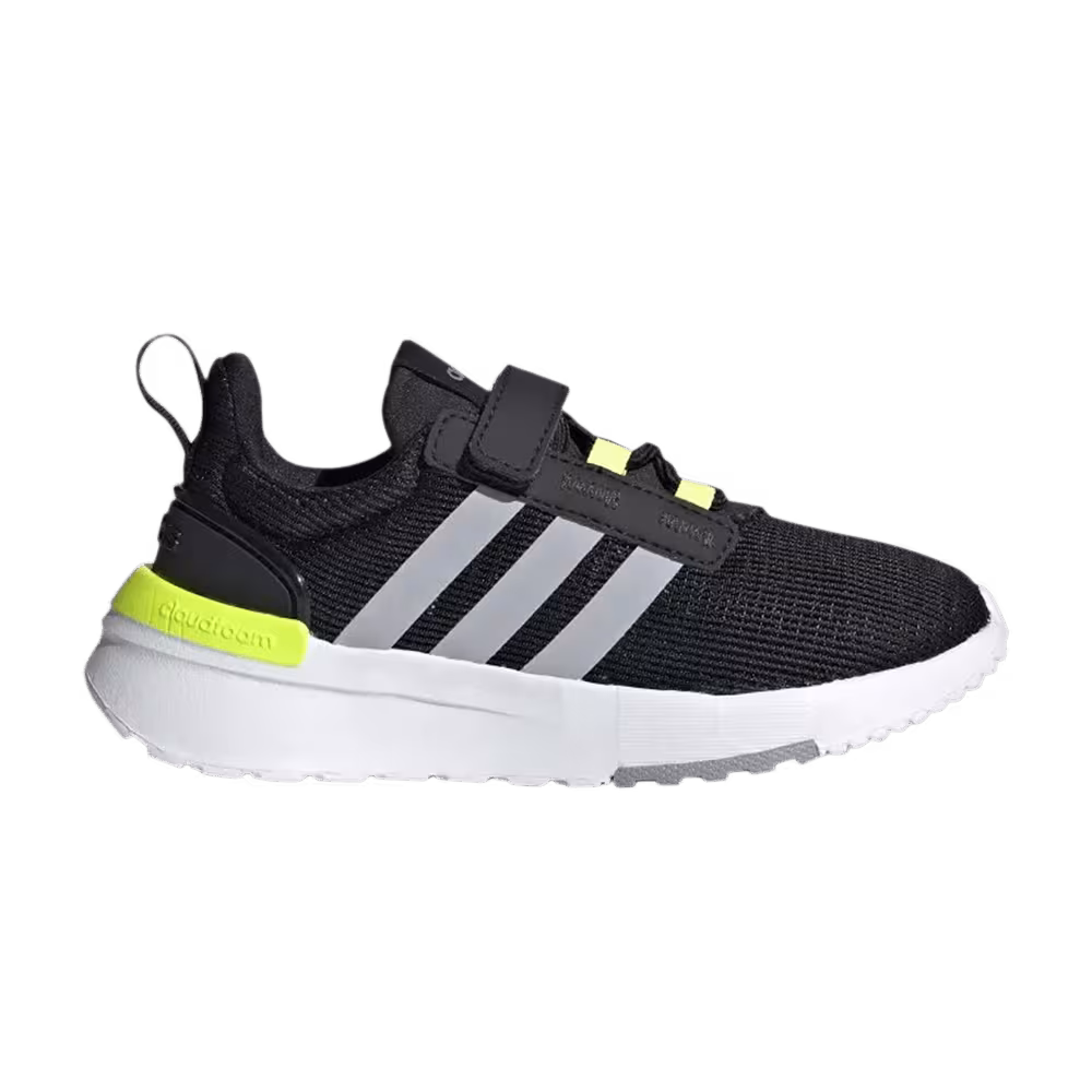 Adidas Racer TR21 Little Kid Black Solar Yellow