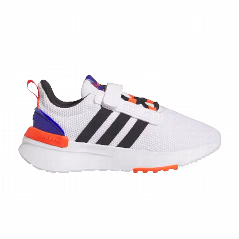 Adidas Racer TR21 Little Kid 'White Lucid Blue Orange'