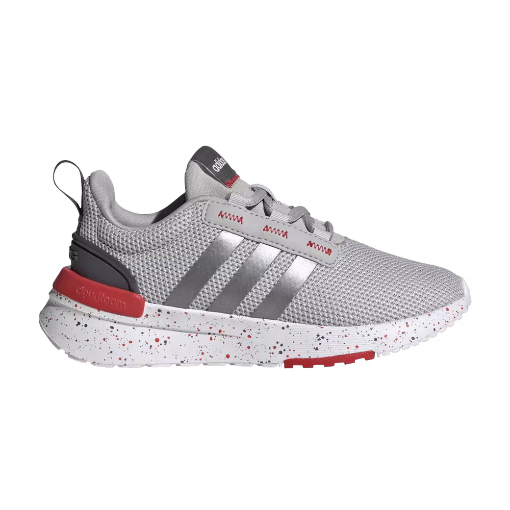 Adidas Racer TR21 Big Kid Grey Red Speckled