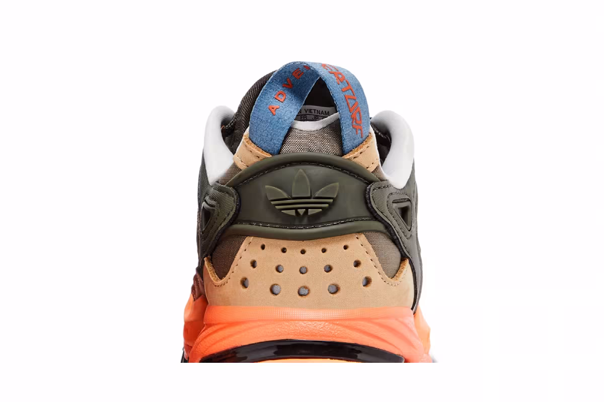 adidas Women's Hyperturf Adventure Shadow Olive Orange, view 8