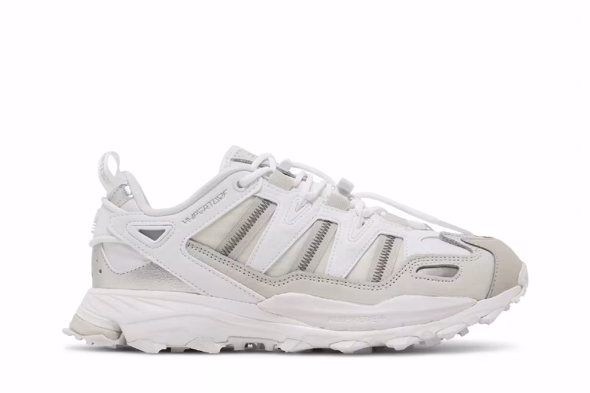 adidas Hyperturf White Silver Metallic, view 2