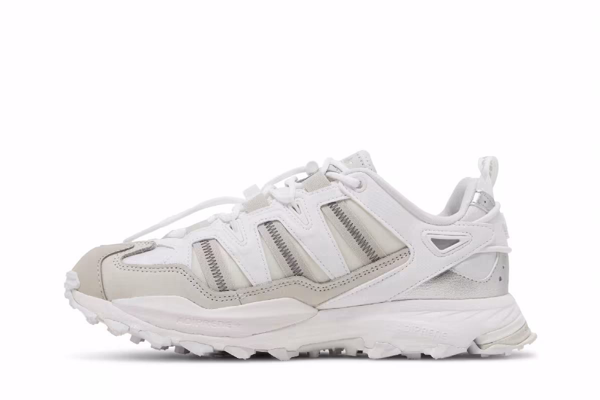 adidas Hyperturf White Silver Metallic, view 4