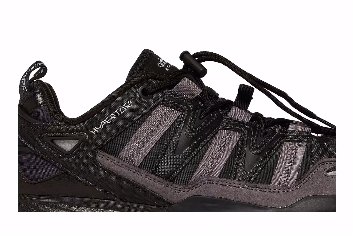 adidas Hyperturf Black Trace Grey, view 3