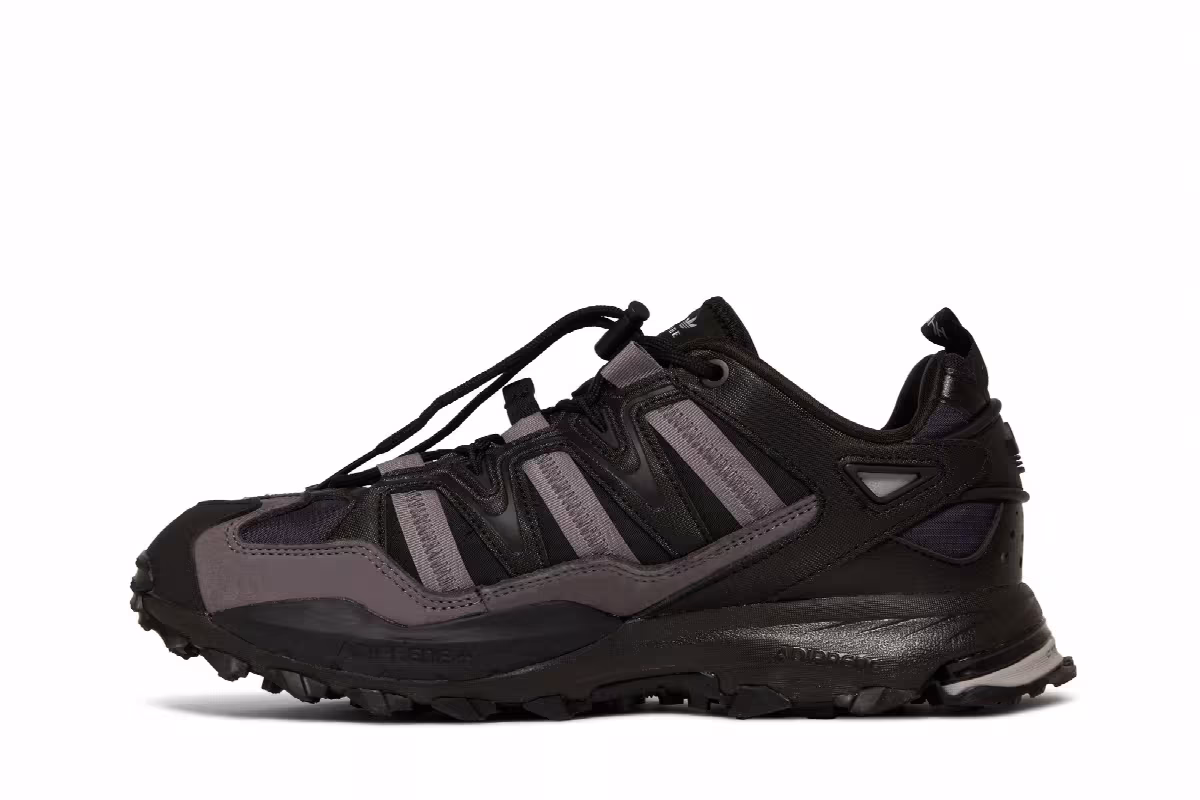 adidas Hyperturf Black Trace Grey, view 4