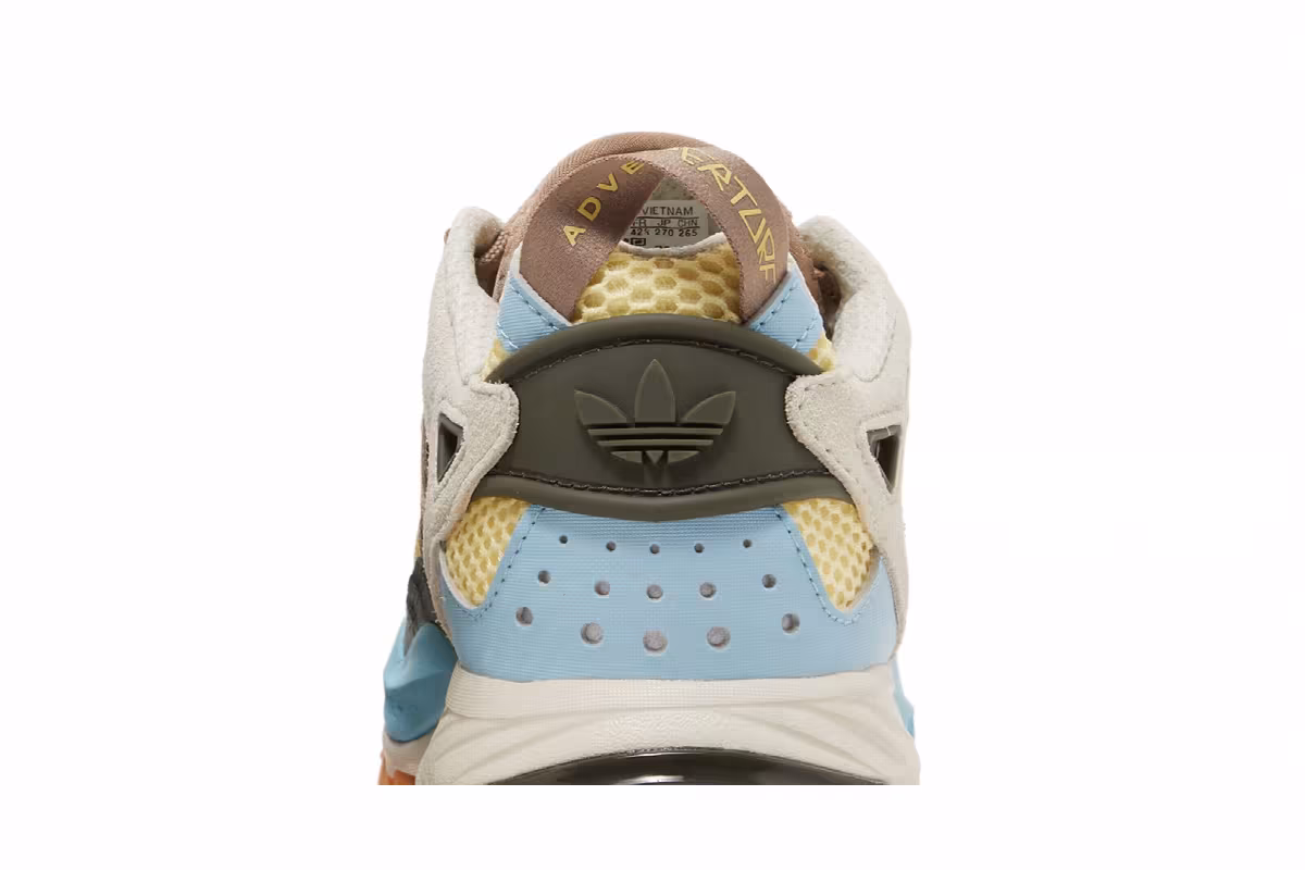 adidas Hyperturf Almost Yellow Clear Blue, view 8