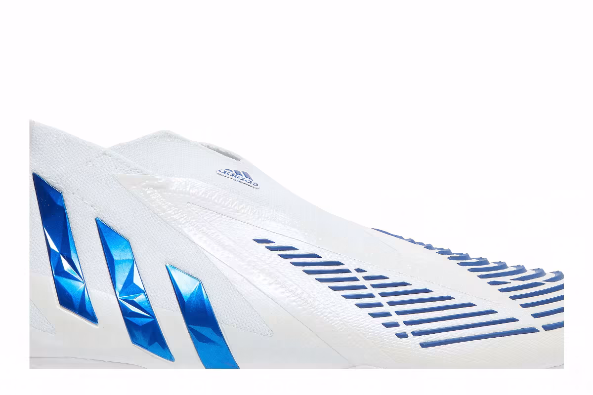 adidas Predator Edge+ FG White Hi-Res Blue, view 3