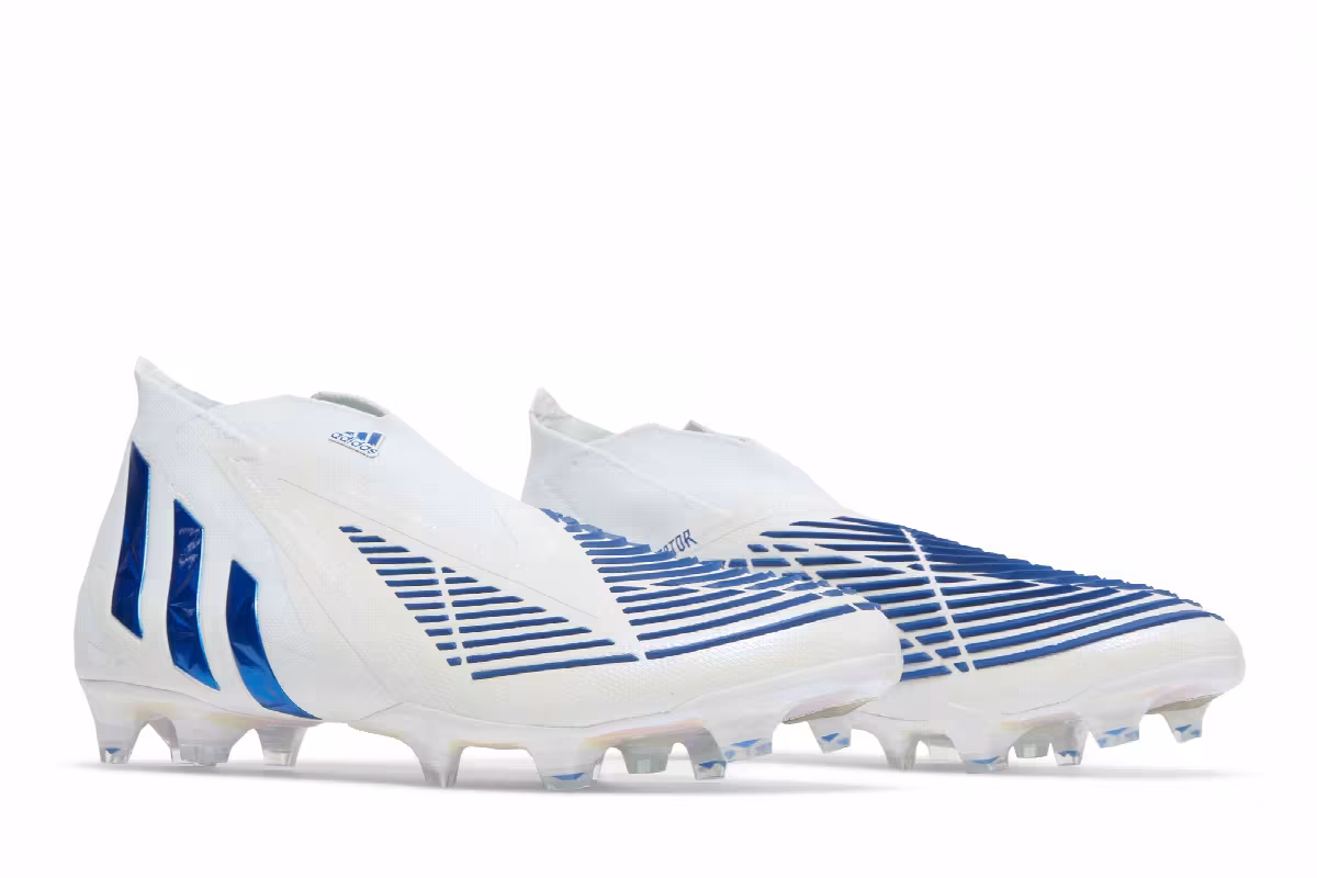 adidas Predator Edge+ FG White Hi-Res Blue, view 9
