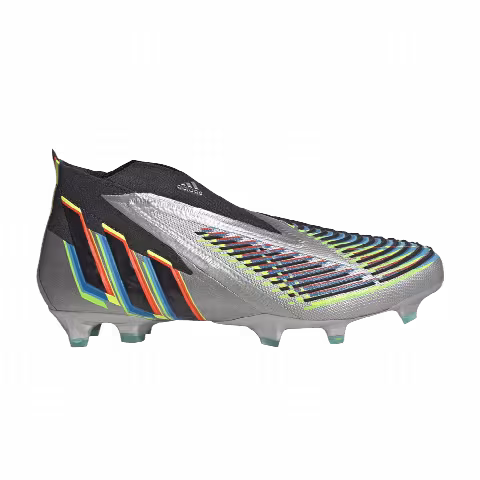 Adidas Predator Edge+ FG 'Silver Metallic Black'