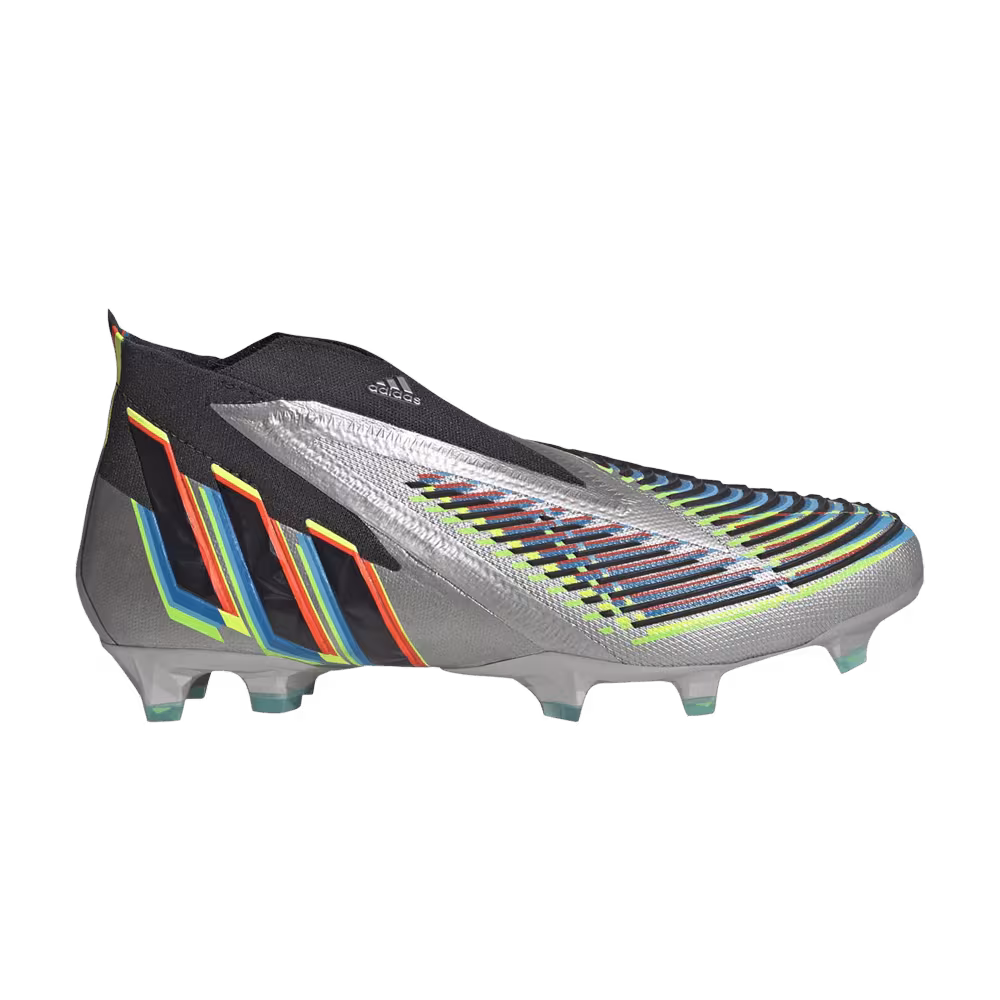 Adidas Predator Edge+ FG Silver Metallic Black