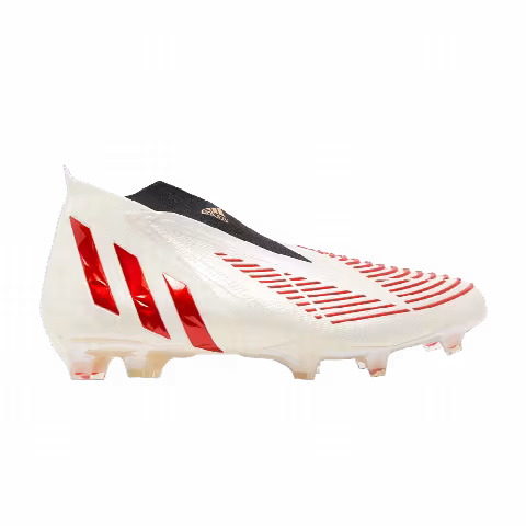 adidas Predator Edge+ FG 'Off White Vivid Red'