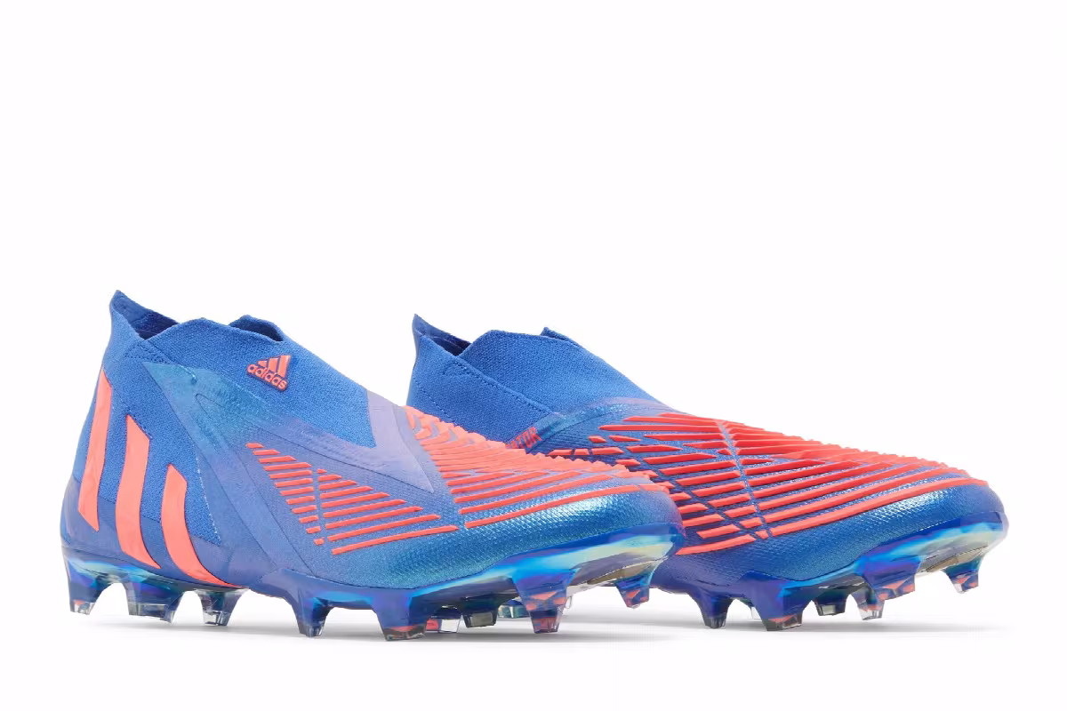 adidas Predator Edge+ FG Hi-Res Blue Turbo, view 9