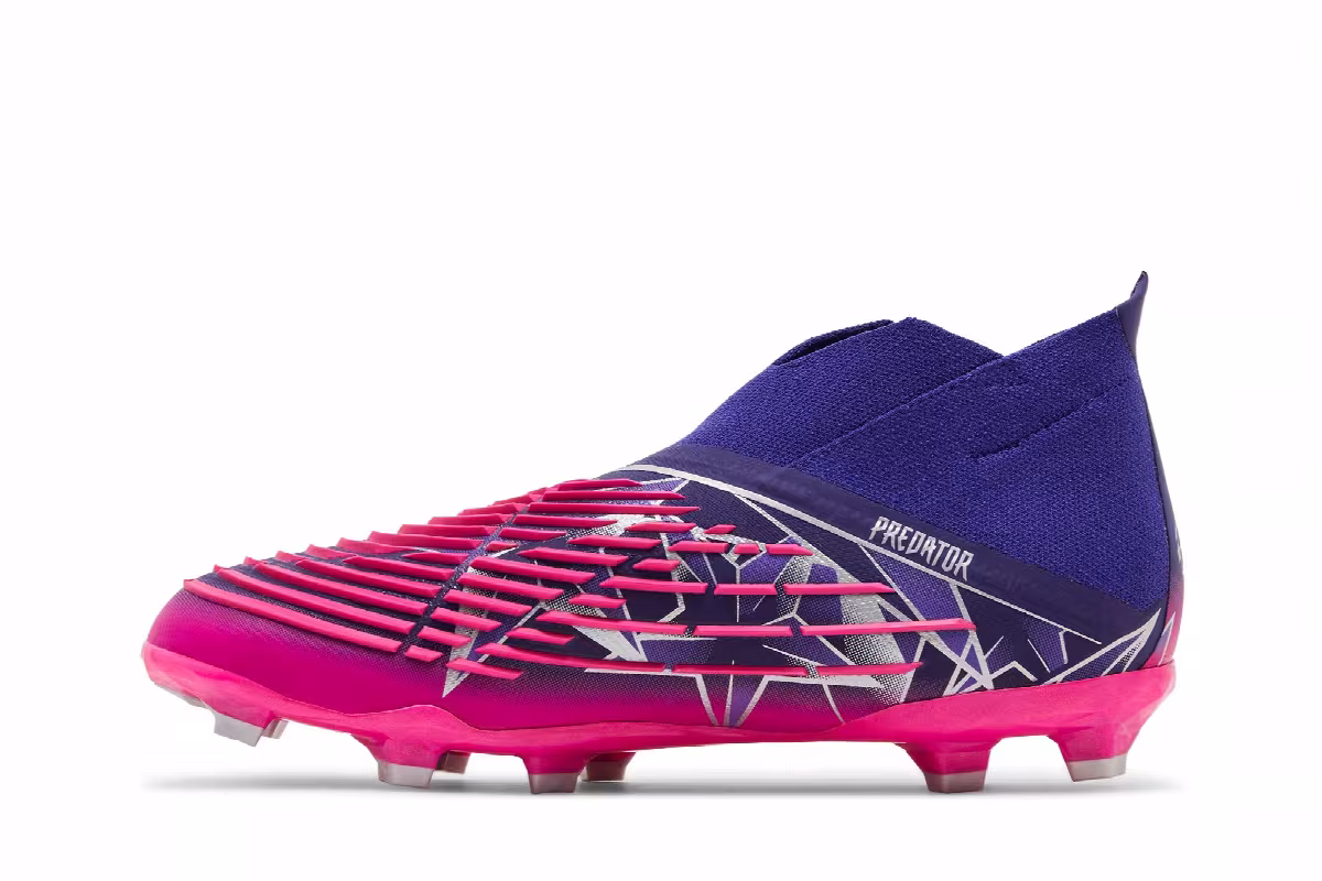 adidas Predator Edge+ FG J Team College Purple, view 4