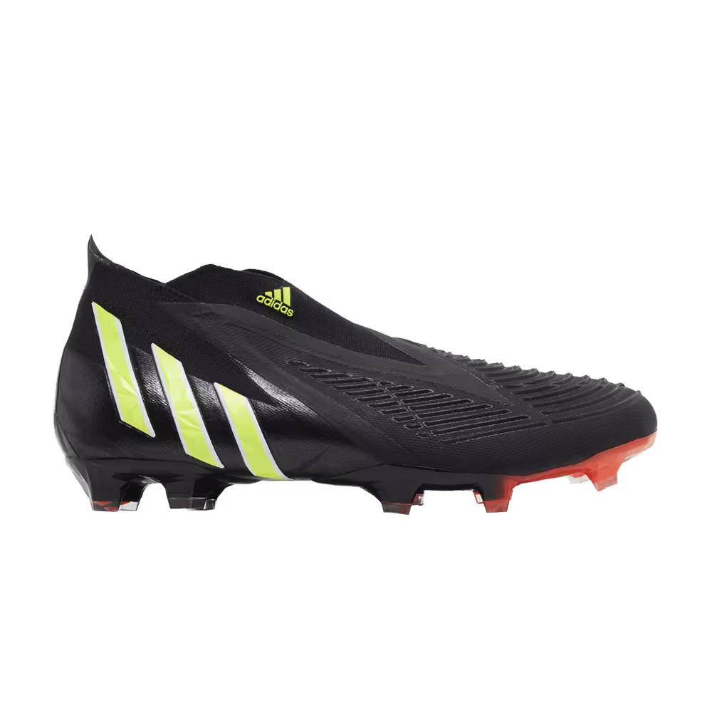Adidas Predator Edge+ FG Black Team Solar Yellow