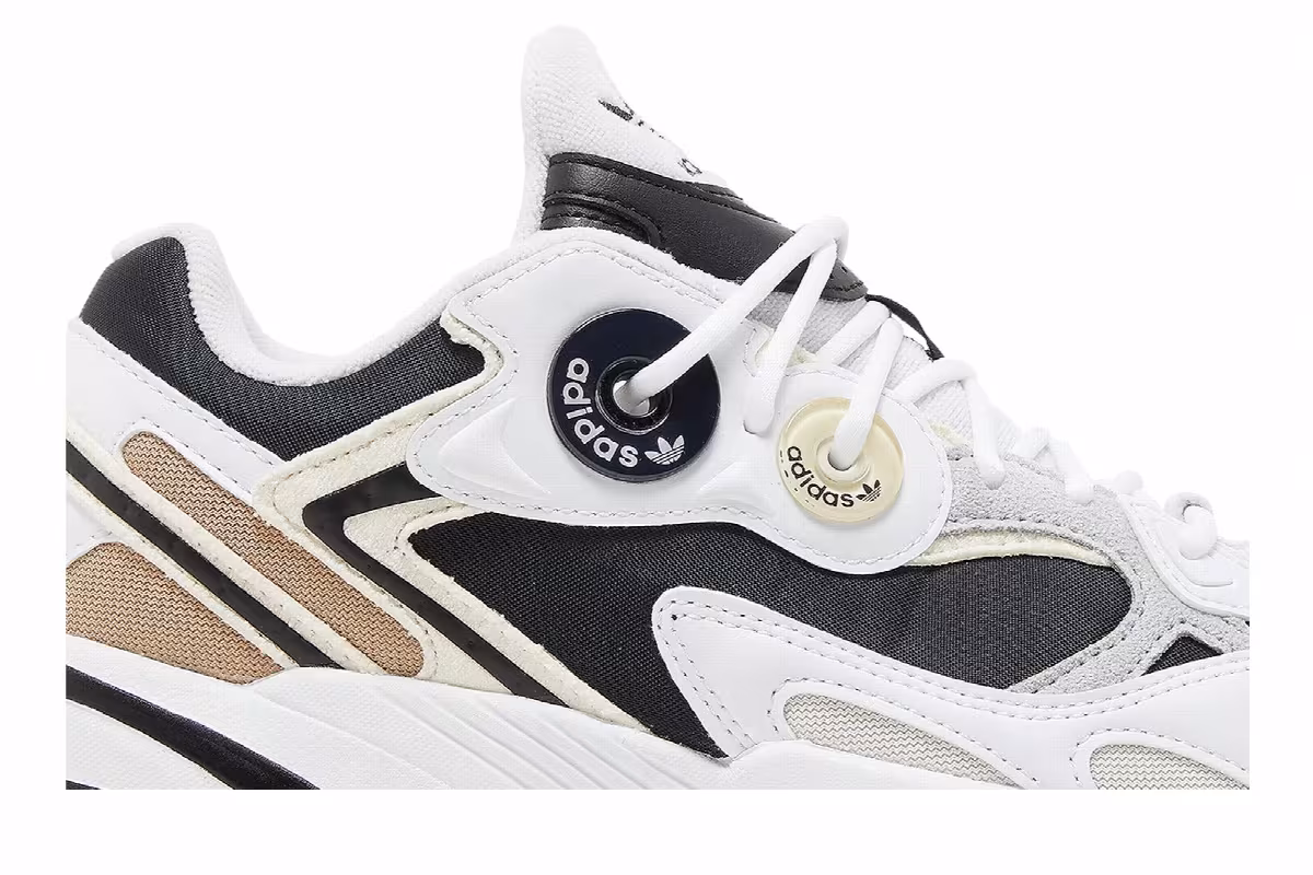 adidas Women's Astir White Black, view 3