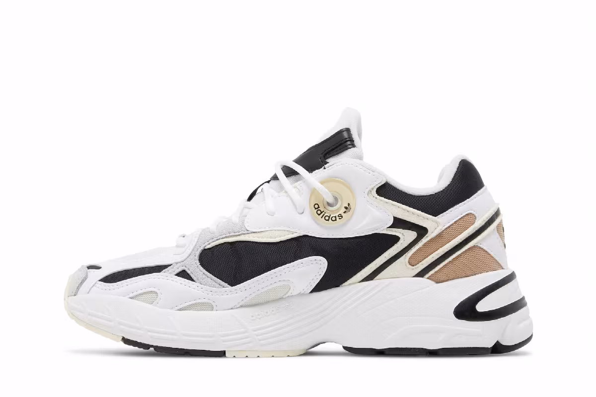 adidas Women's Astir White Black, view 4