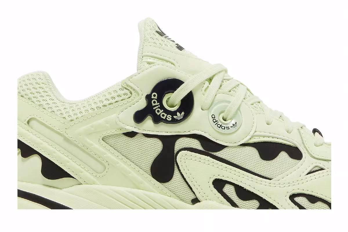 adidas Women's Astir Almost Lime Paint Drip, view 3