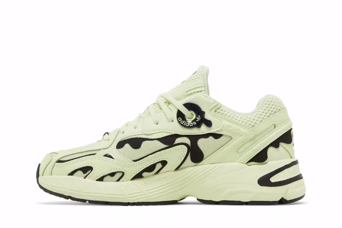 adidas Women's Astir Almost Lime Paint Drip, view 4