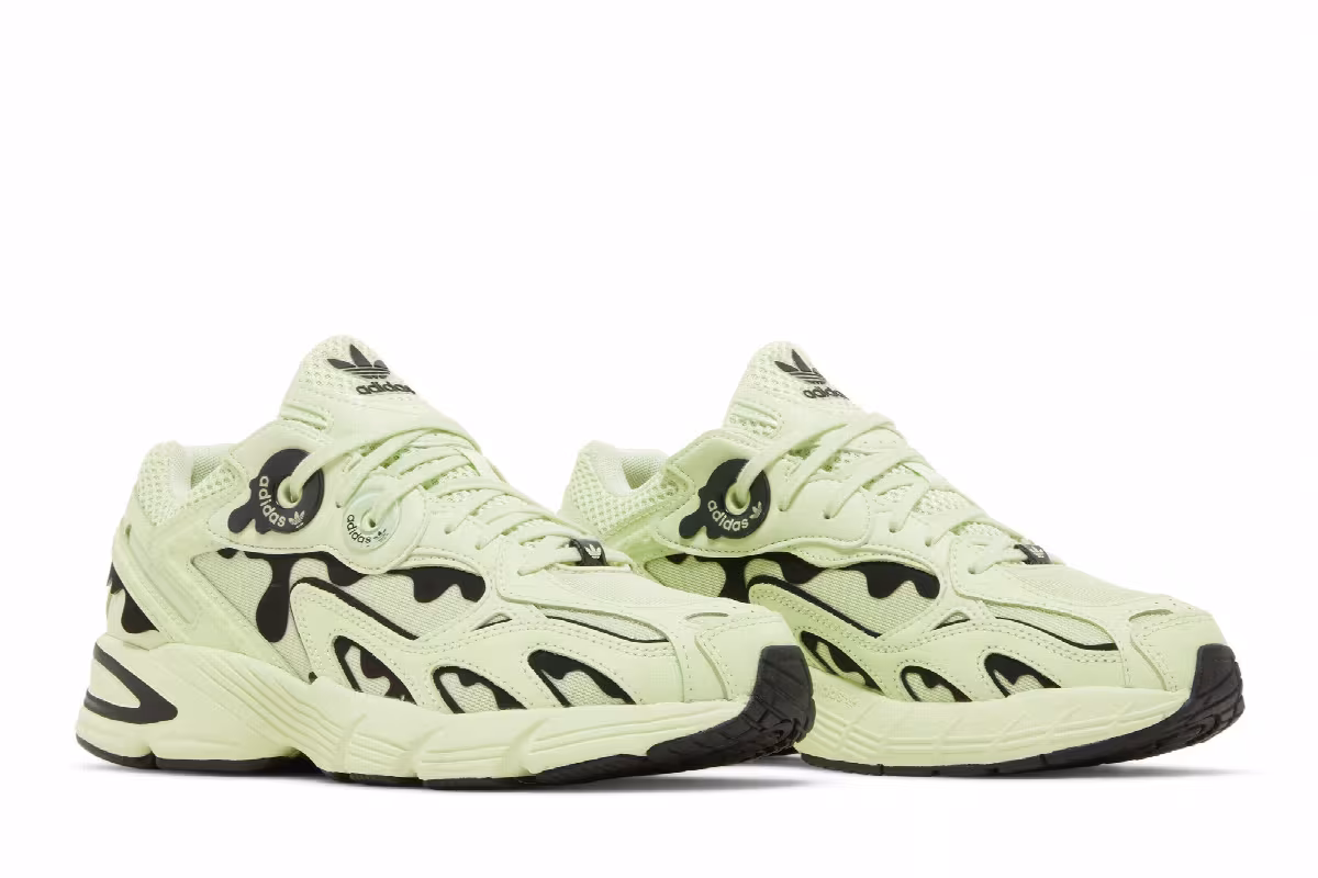 adidas Women's Astir Almost Lime Paint Drip, view 9