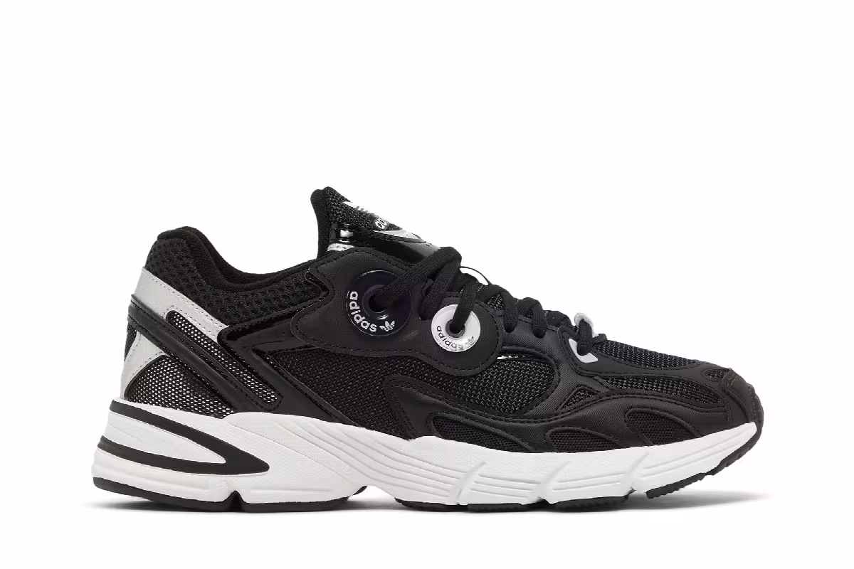 adidas Women's Astir Black White, view 2