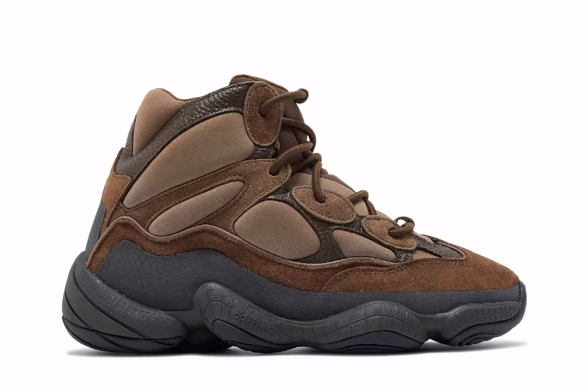 adidas Yeezy 500 High Taupe Black, view 2