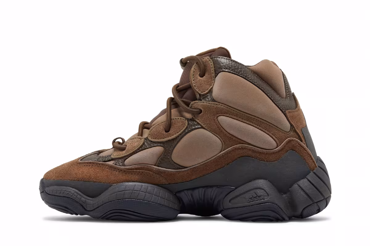 adidas Yeezy 500 High Taupe Black, view 4