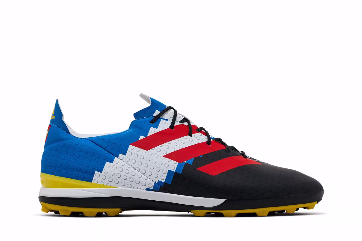LEGO x adidas Gamemode TF Carbon Red Blue, view 2