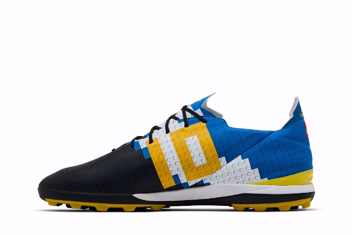 LEGO x adidas Gamemode TF Carbon Red Blue, view 4