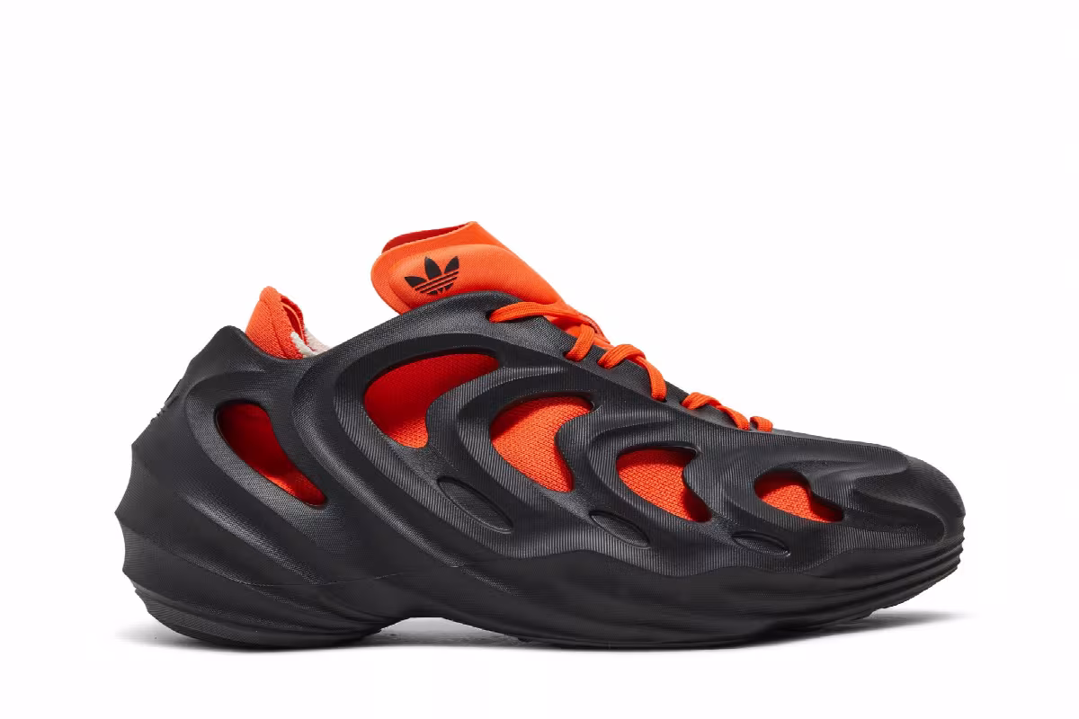 adidas adiFOM Q Black Imperial Orange, view 2