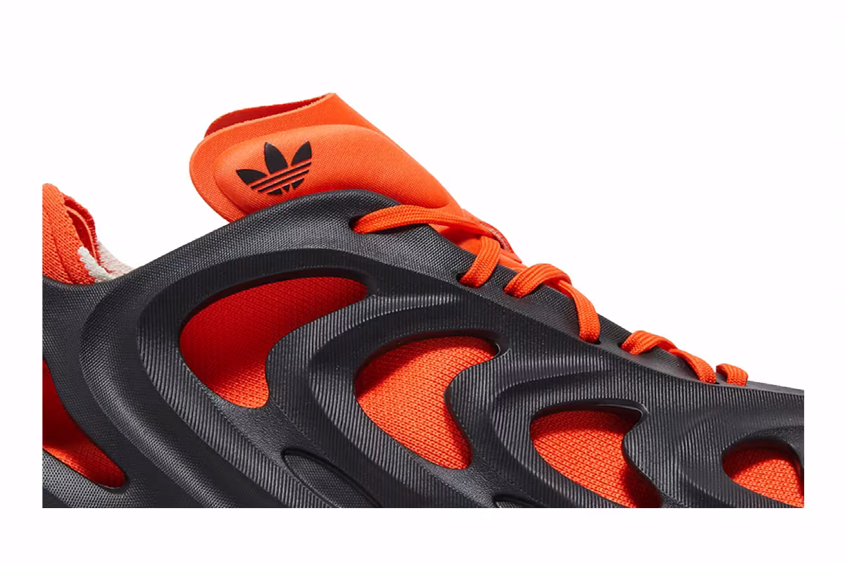 adidas adiFOM Q Black Imperial Orange, view 3
