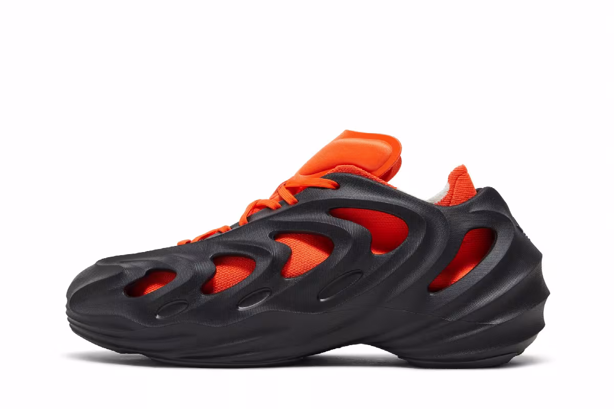 adidas adiFOM Q Black Imperial Orange, view 4