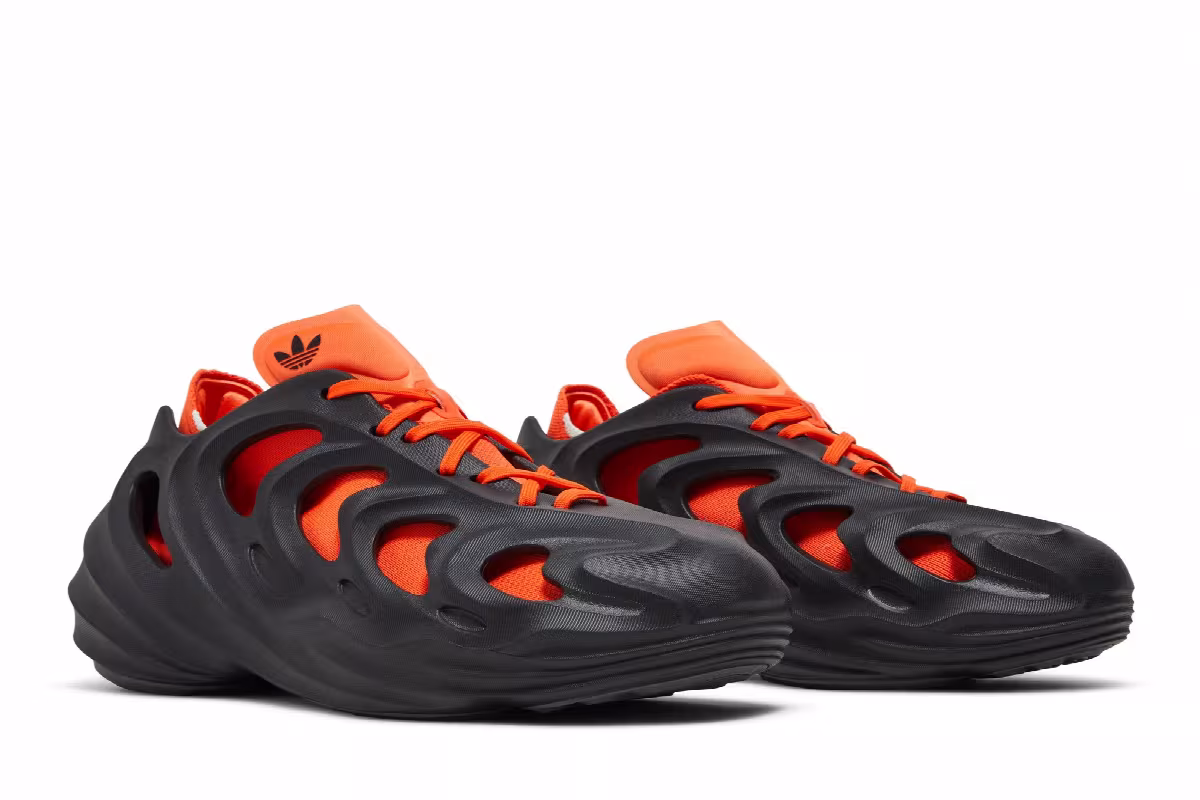 adidas adiFOM Q Black Imperial Orange, view 9