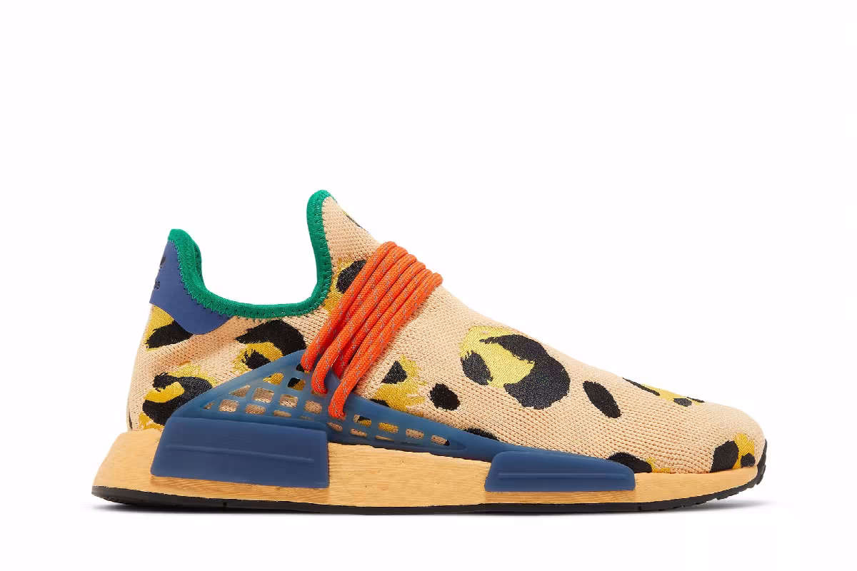 Pharrell x adidas NMD Human Race Animal Print - Pulse Amber, view 2