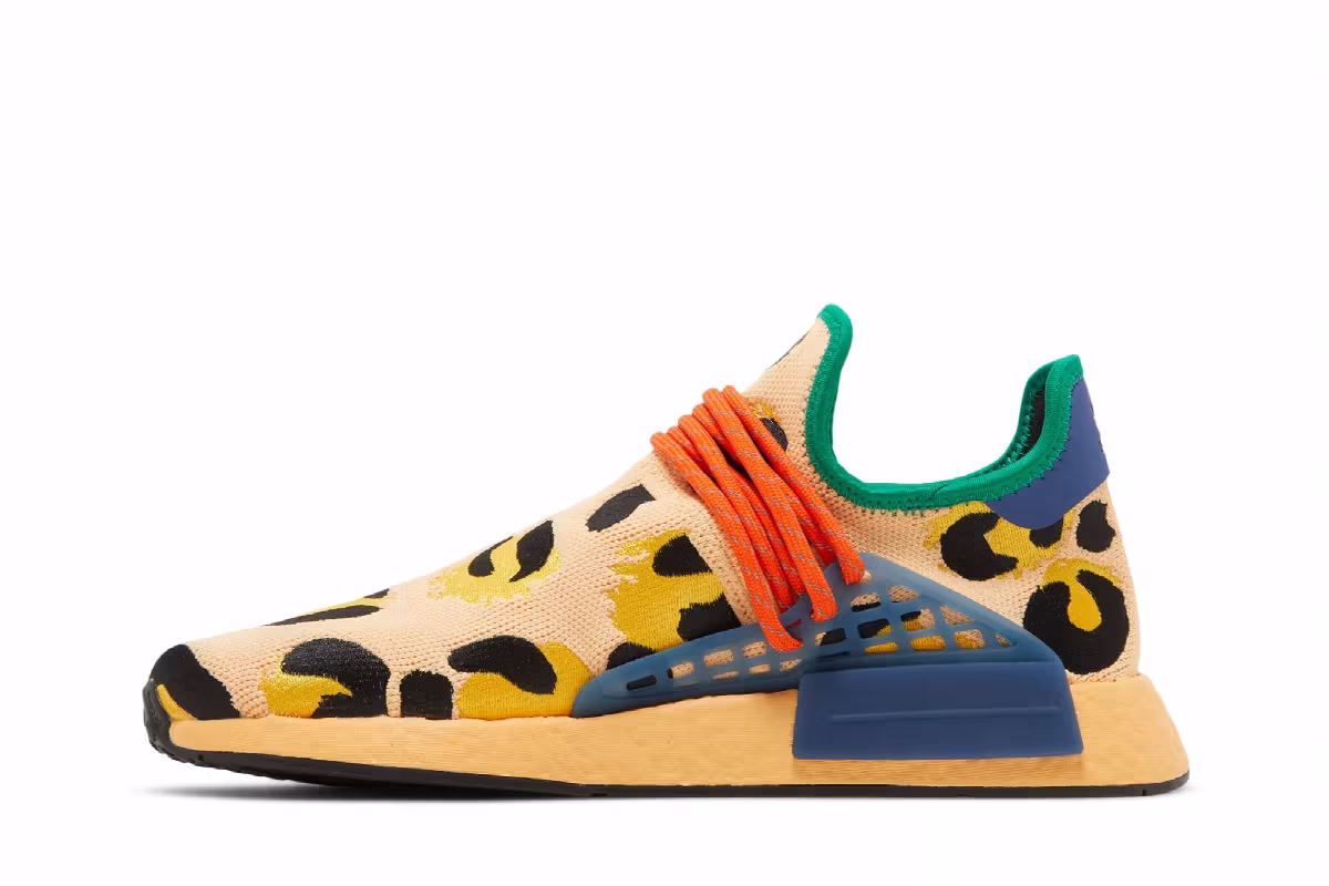 Pharrell x adidas NMD Human Race Animal Print - Pulse Amber, view 4