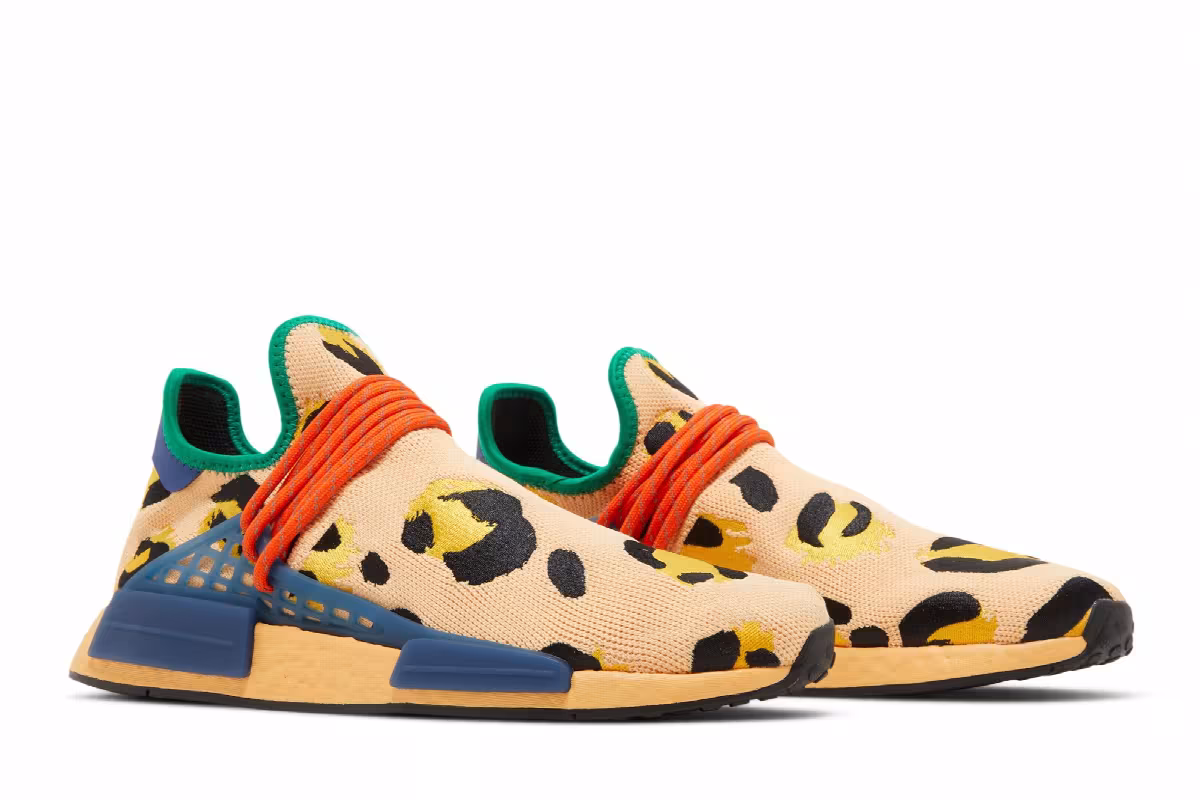 Pharrell x adidas NMD Human Race Animal Print - Pulse Amber, view 9
