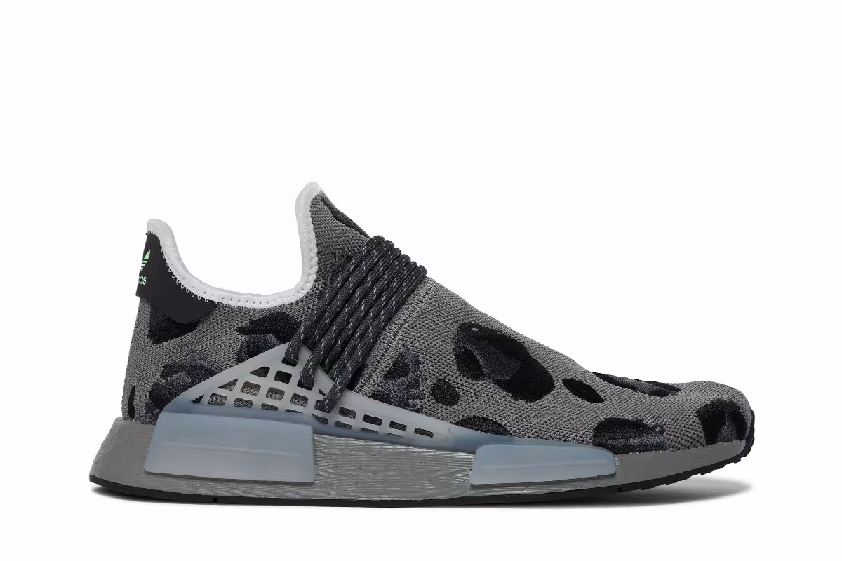Pharrell x adidas NMD Human Race Animal Print - Ash, view 2