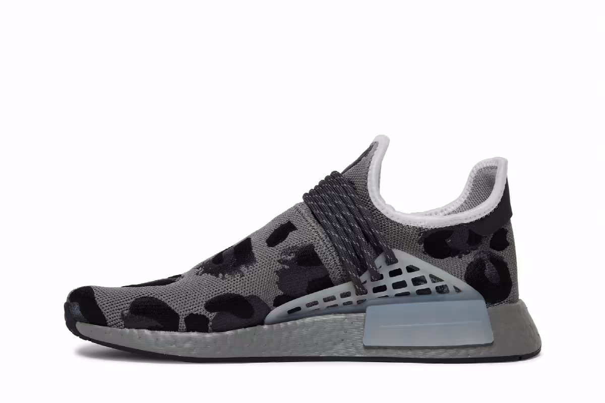 Pharrell x adidas NMD Human Race Animal Print - Ash, view 4