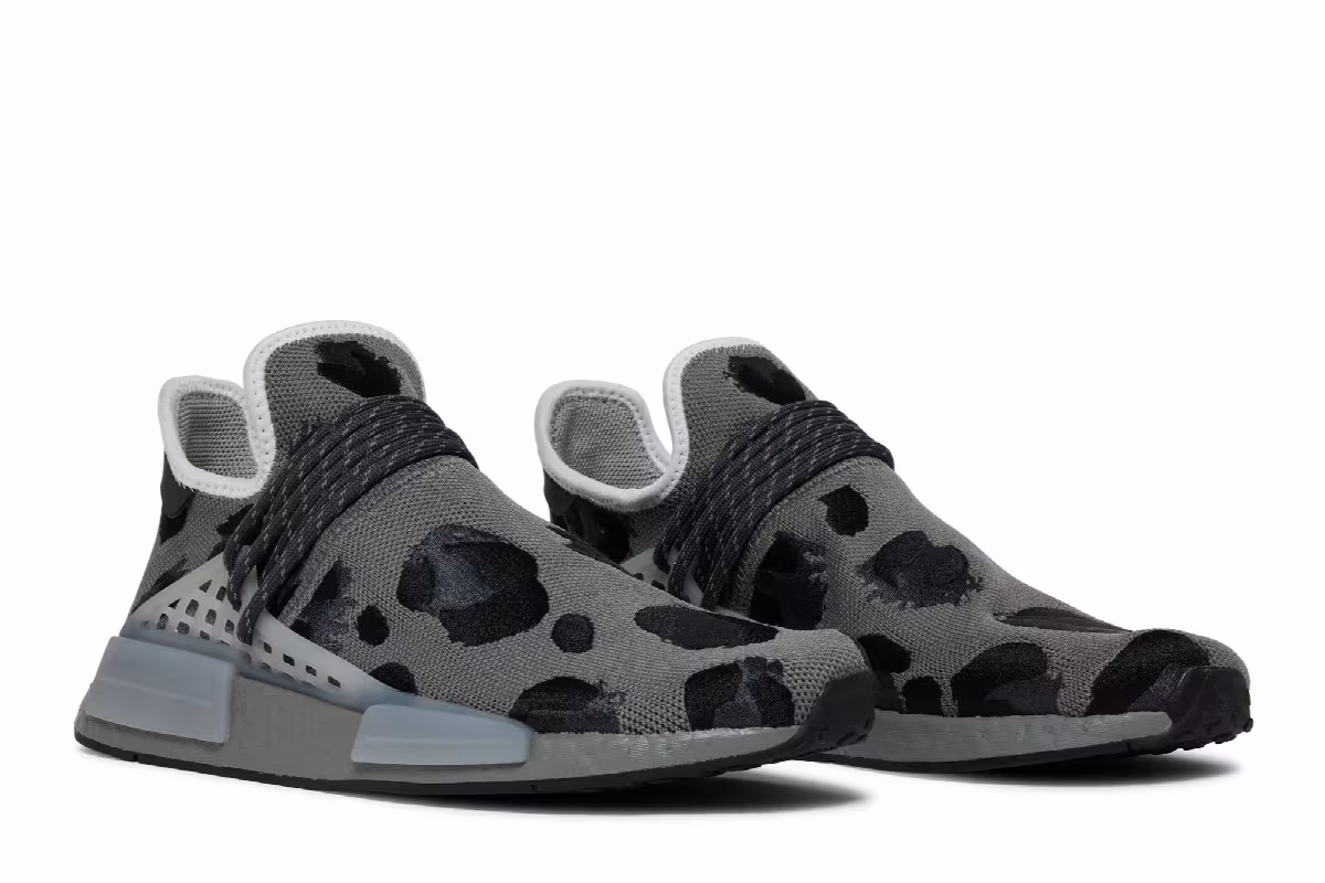 Pharrell x adidas NMD Human Race Animal Print - Ash, view 9