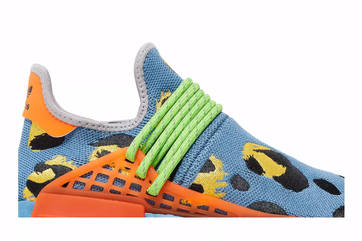 Pharrell x adidas NMD Human Race Animal Print - Altered Blue, view 3