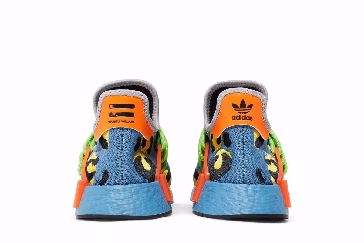 Pharrell x adidas NMD Human Race Animal Print - Altered Blue, view 7