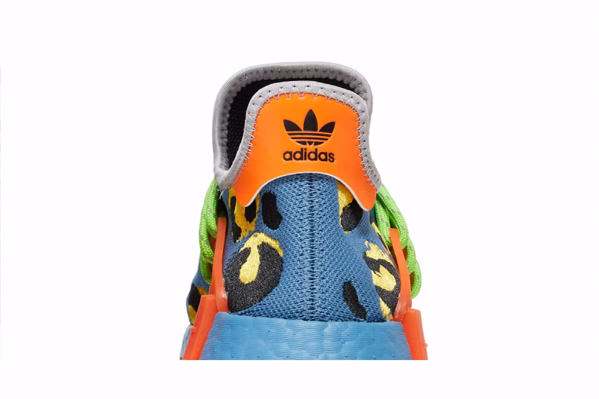 Pharrell x adidas NMD Human Race Animal Print - Altered Blue, view 8