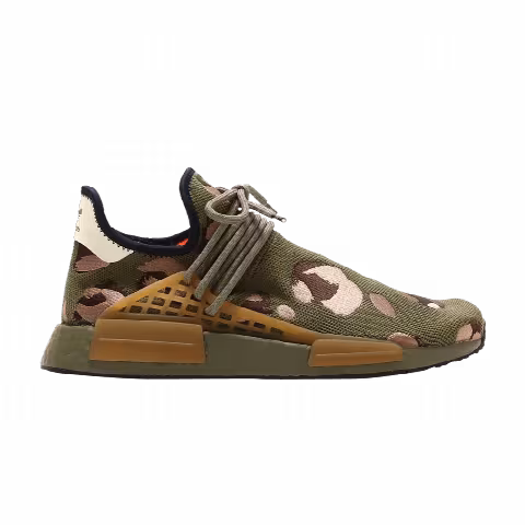 Pharrell x adidas NMD Human Race 'Animal Print - Olive'